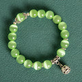 Zenora Emerald Forest Cat’s Eye Energy Bracelet – Healing & Harmony Edition